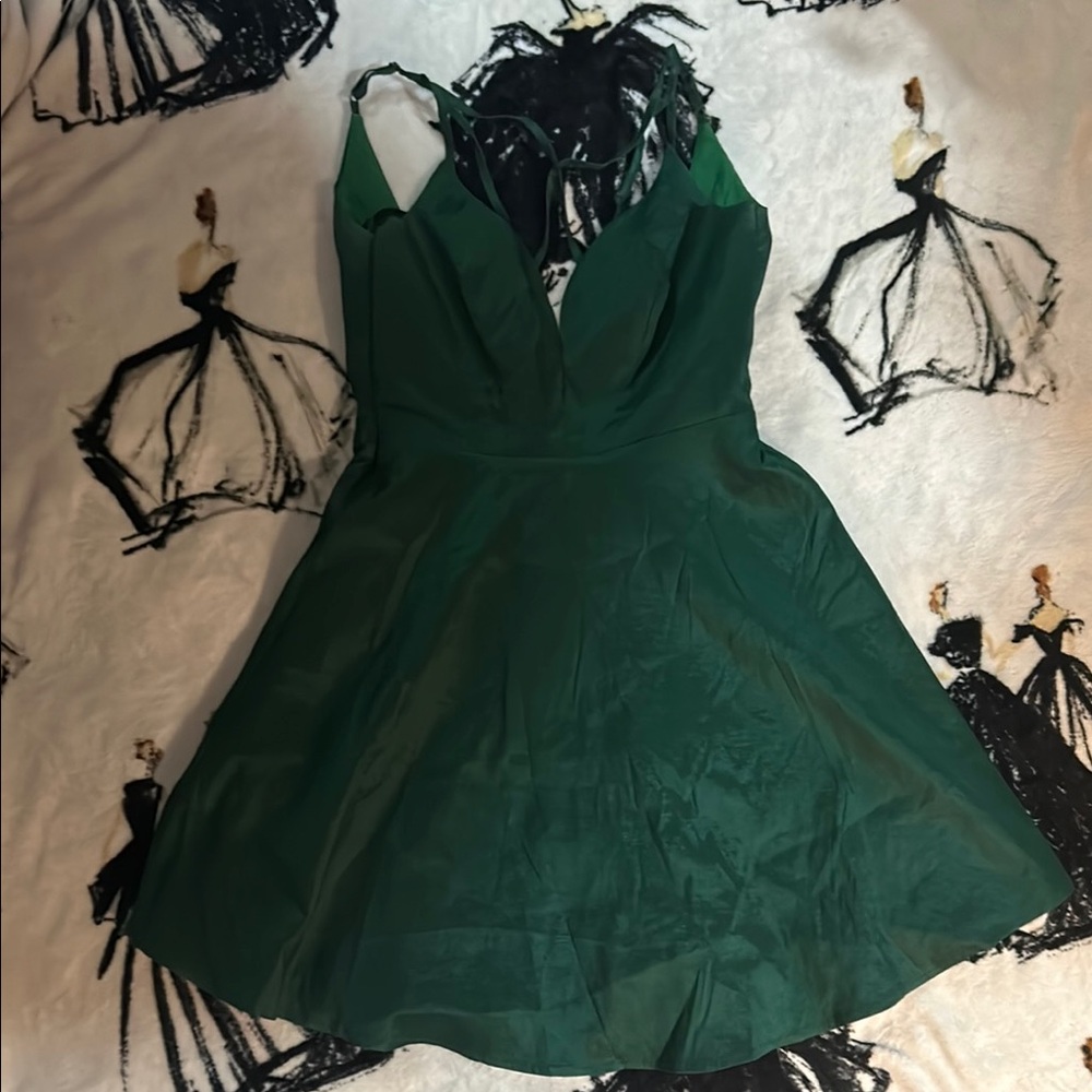 Elegant Green Dress